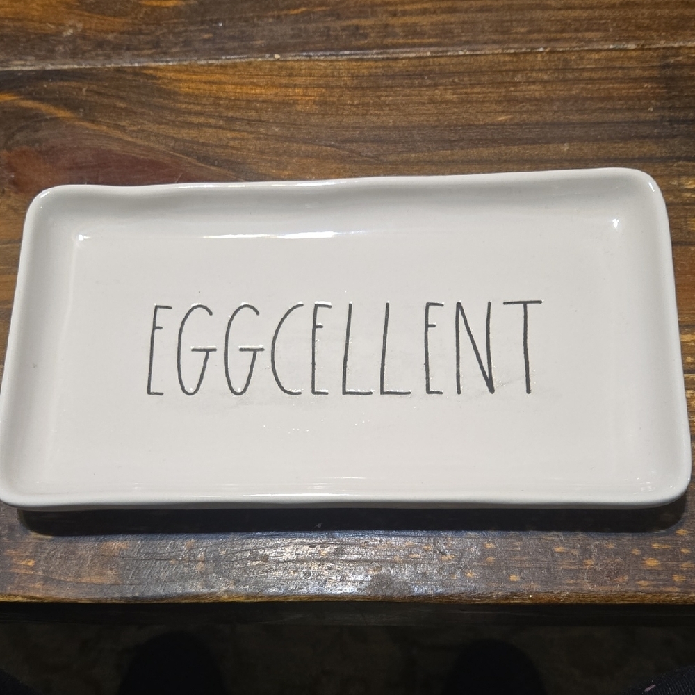 Rae Dunn Artisan Collection White Tray